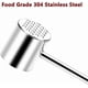 thumbnail image 3 of Professional Meat Tenderizer Hammer Stainless Steel, Heavy Duty Double Sided Meat Tenderiser, 3 of 4