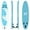 Turquoise, variant on Goplus Small Inflatable SUP Board, Portable Paddle Board with 5D rings Stand Up Paddle Board for Youth & Adult Light Pink
