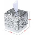thumbnail image 2 of Glitter Paper Candy Box, Glitter Wedding Favor Box, Creative Party Paper Gift Box-Silver 25pcs-, 2 of 5