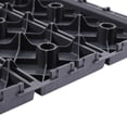 thumbnail image 4 of Square Plastic Interlocking Deck Tiles 30-Pack Patio Tiles 12"x 12" Dark Gray, 4 of 9