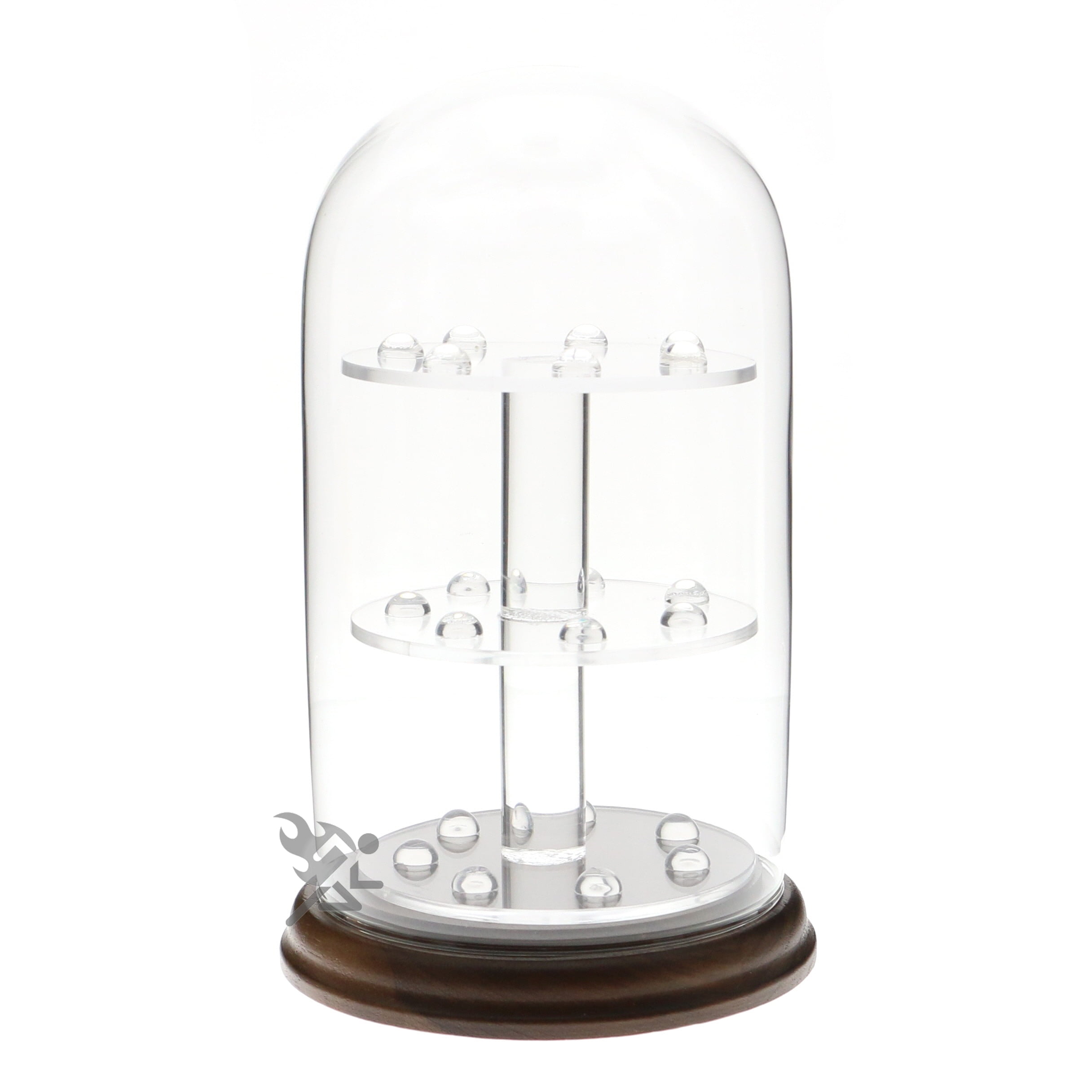 Sewing, Antique, Vintage Thimble Collection Glass Dome Display Case