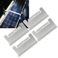 thumbnail image 4 of Soportes De Montaje De Panel Solar, 4 Unids/set Soporte De Panel Solar De Techo De Aleación De Aluminio Diseño único Plata De Alta Resistencia Para Barcos De Yate De Coche RV, 4 of 8
