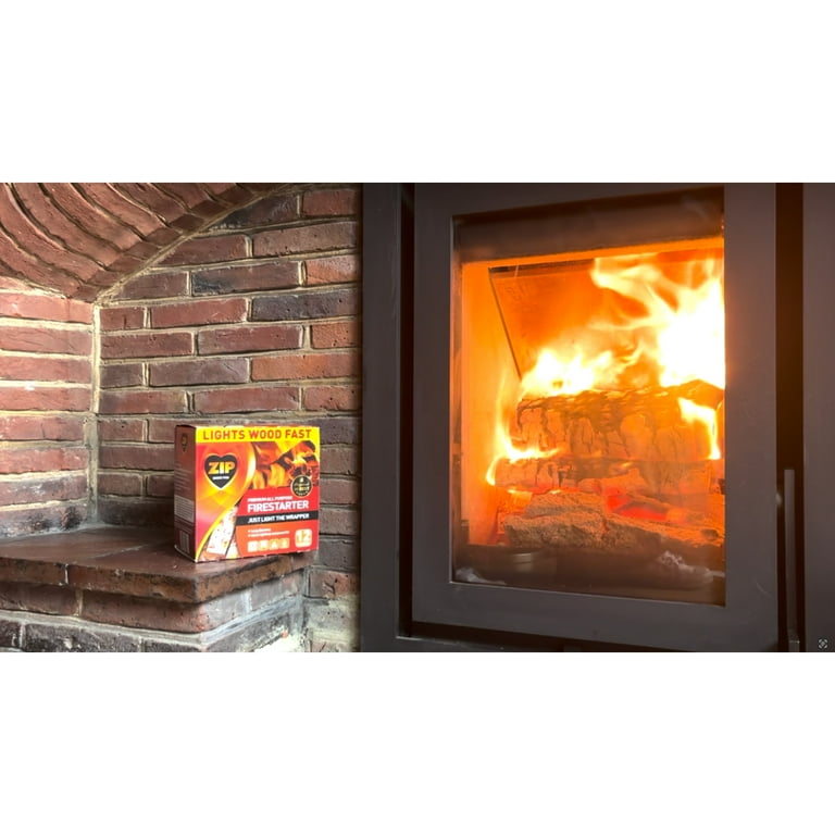 2 pack) Zip Premium Firestarter Cubes, All Purpose, Weather