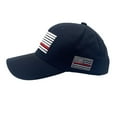 thumbnail image 4 of Empire Cove USA Flag Baseball Dad Caps Patriotic Hats Camo Camouflage Thin Red Line, 4 of 5