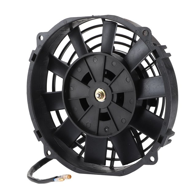 Ventilador Eléctrico, 10 Aspas Engrosadas Aire Acondicionado De Refrigeración Automática, 12 V 80 W Para Refrigeración De Aire Acondicionado Refrigeración De Automóviles