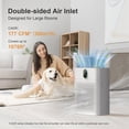 thumbnail image 4 of Purificador de aire MORENTO HY4866-WF para habitaciones grandes de 100 m² blanco, 4 of 9