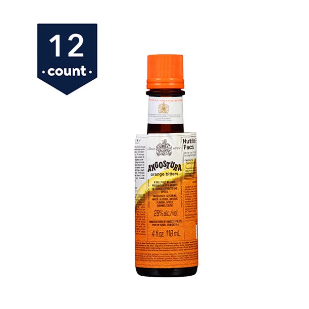 (12 pack) (12 Pack)Angostura Orange Bitters, 4 Fl Oz