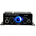 thumbnail image 2 of Mini amplificador de audio Sunnimix 12V 2A AMP de 2 canales para pared pequeño hogar, 2 of 8