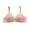 Pink, variant on Womens Back Closure Bra with Thin Straps Lift Side-Smoothing & Anti-Sag Support