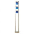 thumbnail image 2 of Ore International 3-Light Adjustable Floor Lamp - Blue, 2 of 2