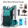 thumbnail image 4 of WEREWOLVES Hydration Pack, Insulated Hydration Backpack with 2L BPA Free Water Bladder and Storage, Hiking Backpack for Running, Cycling, Camping,18L, 4 of 7