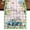 Green, variant on Table Runners 108 Inches Long Dress Scarves, Easter Farmhouse Coffee/Dining/Kitchen Table Runner for Living Room, Plaid Truck Eggs Bunny Floral Gnomes Wooden 13x108 Inch