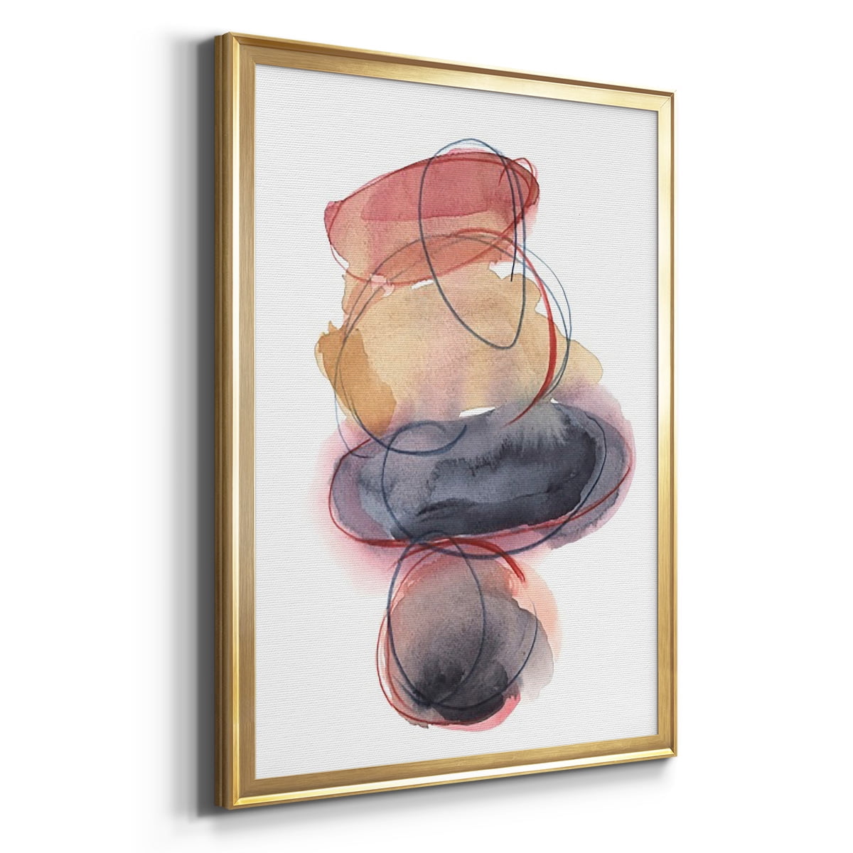 Balancing Act I Premium Framed Print, in Gold, Black, or Silver - Ready to Hang