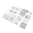 thumbnail image 1 of Kit de pernos hexagonales de motor de 211 piezas de acero inoxidable de larga duración para bloque pequeño 265 283 305 327 350 400, 1 of 12