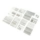 thumbnail image 1 of Kit de pernos hexagonales de motor de 211 piezas de acero inoxidable de larga duración para bloque pequeño 265 283 305 327 350 400, 1 of 12