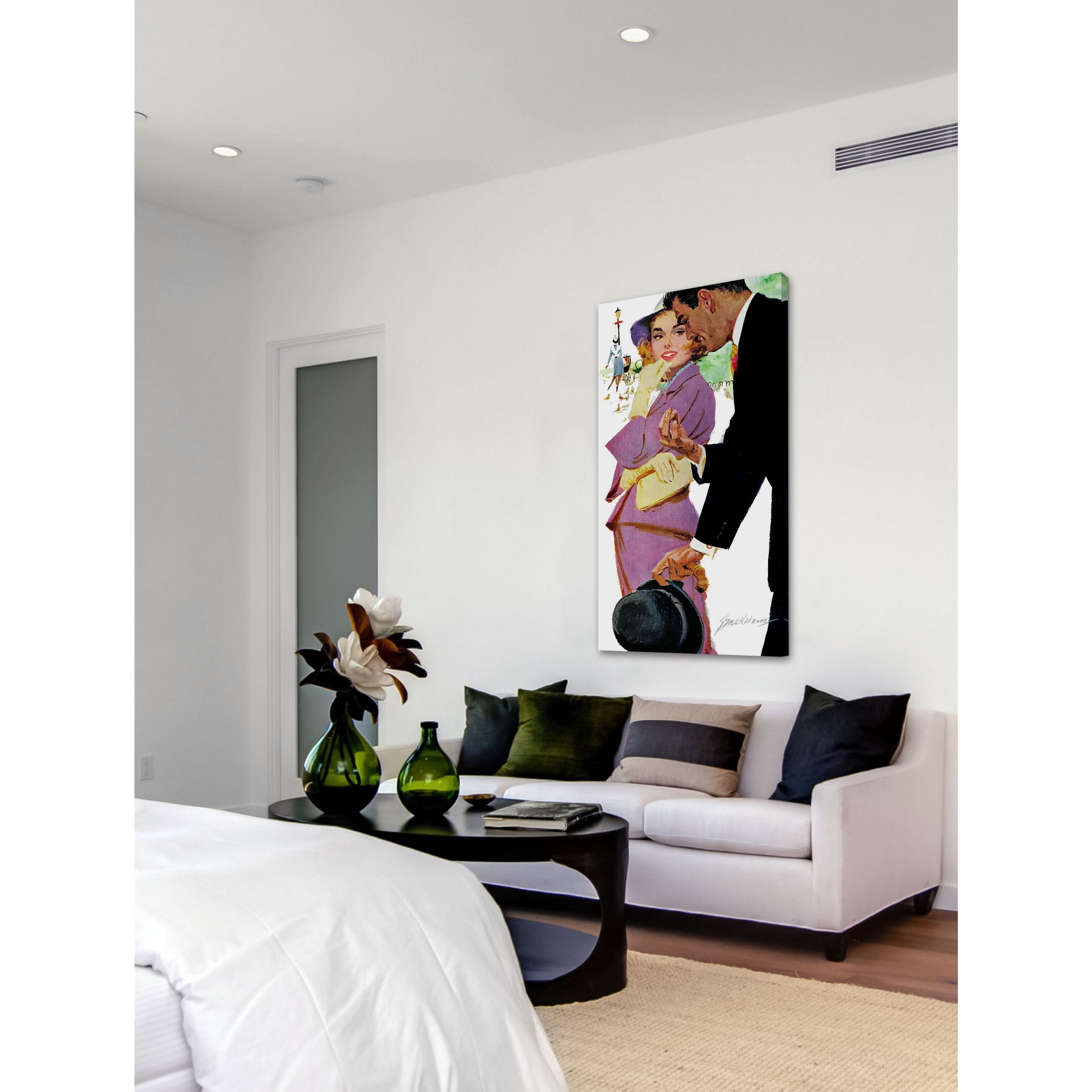 "Young and Pampered" Painting Print on Wrapped Canvas