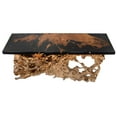 thumbnail image 5 of 60 Inch Teak Root Console Black Resin, 5 of 5