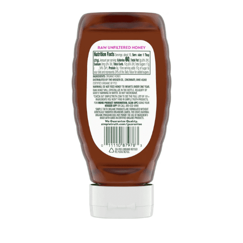 Simple Truth Organic Unfiltered Raw Honey 2-Pack