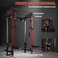 thumbnail image 4 of Power Rack Empotrado Plegable Gimnasio Multifuncional Poleas, 4 of 9