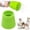 Green, variant on Blue Water Bottle Shower Head, Portable Silicone Pet Bathing Sprinkler Spout with Threaded Screw on Interface for Dog Washing,Camping Travel Gear and Plants Watering,1 Pack