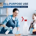 thumbnail image 3 of Spray Bottle (2 Pack&2 extra Nozzle,16 Oz) with Measurements and Adjustable Nozzle, HDPE Plastic Spray Bottles for Cleaning Solution, Household/Commercial/Industrial Use, No Leak and Clog, 3 of 7