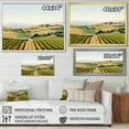 thumbnail image 4 of Designart "Beautiful Vineyard Panorama II" Vineyard Floater Framed Wall Art Prints, 4 of 5