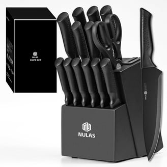 15-Piece Tools of the Trade Cutlery Set with Shears & Knife Block