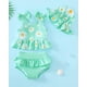 thumbnail image 2 of Traje de baño Tankini Mioglrie Green Daisy para bebé, conjunto de 6-12 m, 2 of 5