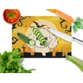 thumbnail image 2 of Carolines Treasures BB1816LCB Halloween Buff Poodle Glass Cutting Board- Large, 2 of 2
