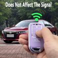 thumbnail image 6 of Key Fob Cover Compatible with Honda Accord Civic CRV HRV CRZ Fit Odyssey Passport Pilot Keychain Case Holder Protector,Purple, 6 of 7