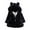 Black, variant on Fall Outfits for Teen Girls Bunny Jacket Cloak Girl Warm Hooded Baby Winter Coat Clothes Outerwear Kids Blankets Girl