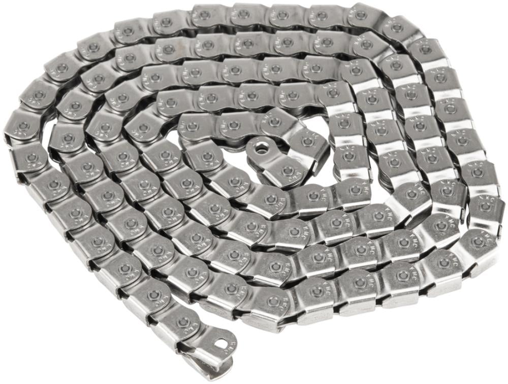 KMC Kool Knight Bicycle Chain Bicycle Chain Silver, 1/2 x 1/8 - Inch 
