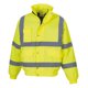thumbnail image 1 of Yoko - Chaqueta reflectante estilo bomber para hombre (Paquete de 2) (Amarillo fluorescente) Yoko UTBC4389_hivisyellow, 1 of 1