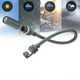 thumbnail image 1 of IP68 Waterproof Ethernet Adapter Extension Cord Receiver Cable for Gen 3 1200Mbps Receiving Cable 1 Meters, 1 of 5