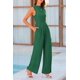 thumbnail image 4 of Mono Enterizo PRETTYGARDEN Sin Mangas Cuello Simulado Verde XL, 4 of 8