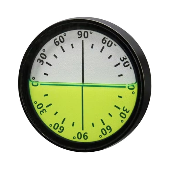 Magnetic Horizontal Bubble Leveling Equipment Measuring Ruler Gradienter Pocket Round Bubble Leveling Tool
