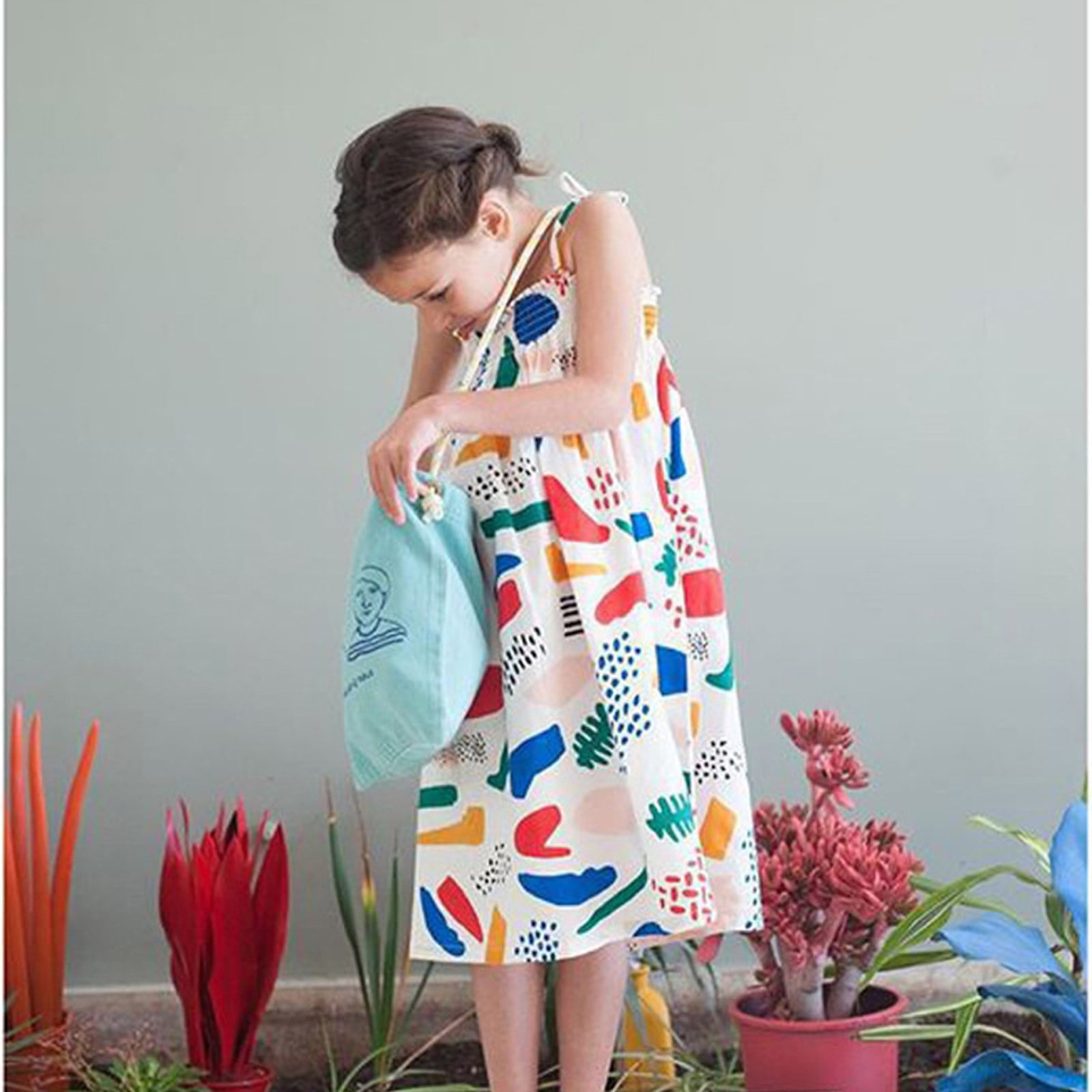 EGNMCR Skirt for Girls Toddler Kids Baby Girl Summer Seaside Beach