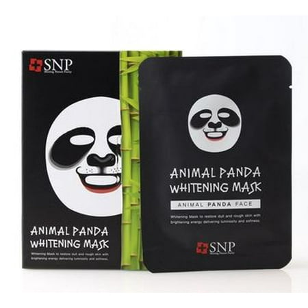 [SNP] Animal Mask Panda Whitening Mask Sheet *10ea (Best Whitening Sheet Mask)