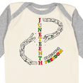 thumbnail image 4 of Inktastic Juneteenth-Celebrating Freedom- Breaking Chains Boys or Girls Long Sleeve Baby Bodysuit, 4 of 5