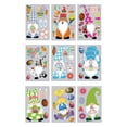 thumbnail image 1 of Glass Sticker Static Faceless Doll Window Decal Easter Window Paster for Festival Decoration, 1 of 6