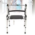 thumbnail image 1 of Déambulateur pour Aînés, Aide pour Se Lever 6 Hauteurs Réglables Déambulateur Pliant 2 Modes de Marche pour Aînés, 1 of 7