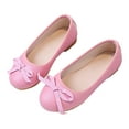 thumbnail image 4 of BOBOGOJP Girls Dress Shoes Flower Shoes Princess Mary Jane Shoes for Girls for Wedding, Party, Birthday (Toddler/Little Kid/Big Kid) Pink for 12, 4 of 6