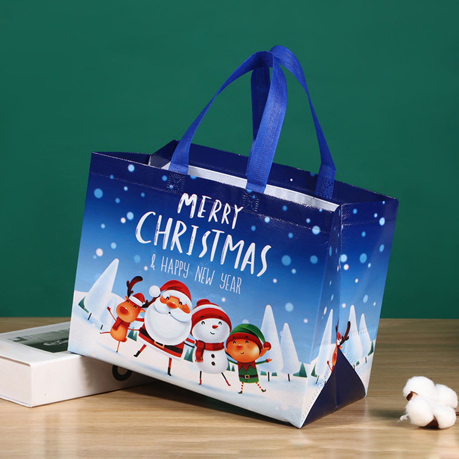 Christmas Decorations Christmas Tote Bags With Handles