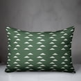 thumbnail image 3 of Creative Products Triangle Patterns Green 14 x 20 Indoor / Outdoor Pillow, 3 of 3