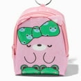 thumbnail image 2 of Claire's Mini Backpack Keychains Sleepy Cat, Pink Key Ring with Easy Attach Hook, 2 of 2