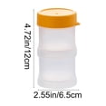 thumbnail image 3 of Weloille Assembleable Seasoning Dispenser Box, Detachable Stackable Spice Organizer, Sealed Moisture-Proof Condiment Container, Labeled Transparent Modular Storage Box for Kitchen Cabinet, 3 of 6