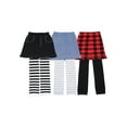 thumbnail image 2 of Angelina Girls' Sweater Footless Tights with Attached Skirt (3-Pack), 2 of 3