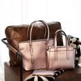 thumbnail image 2 of Set de monedero Montana West, bolso tipo cartera de piel para mujer, 2 of 6