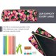 thumbnail image 5 of Fotbe Trendy Floral Estuche para Lápices de Cuero con Estampado, Estuche con Cremallera Resistente, Organizador Compacto y Elegante para Papelería, 5 of 7