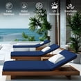 thumbnail image 2 of Cojines para Tumbona de Exterior Iheqard para Patio (Azul), 2 of 7